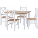 Keston Dining Set + 4 Chairs